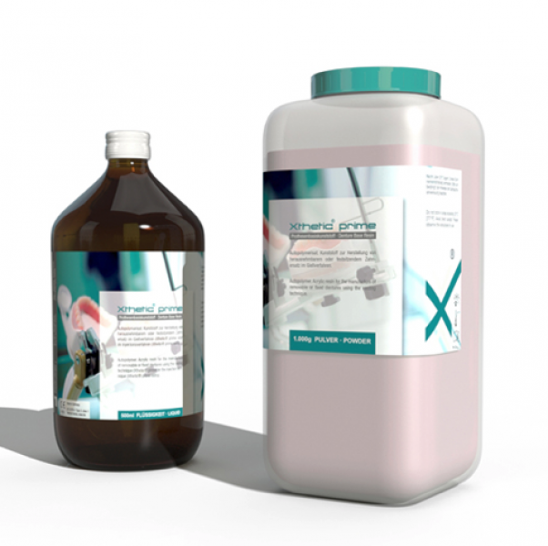 Kunststoff- AcrylX®  Xthetic® prime Prothesenkunststoff, Autopolymerisat